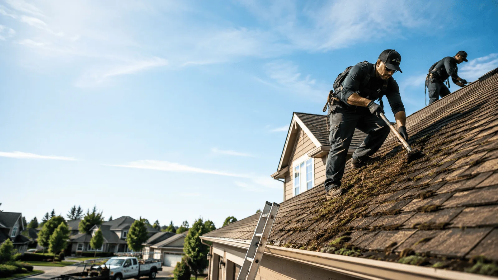 Roof Moss Removal in Grace, ID near me